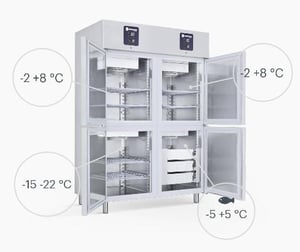 Шкаф комбинированный Samaref PM 1400 TN/TN/BT/BT, фото №2, интернет-магазин пищевого оборудования Систем4
