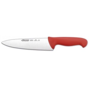 Нож поварской Arcos 292122 серия 2900 красный 200 мм, фото №1, интернет-магазин пищевого оборудования Систем4