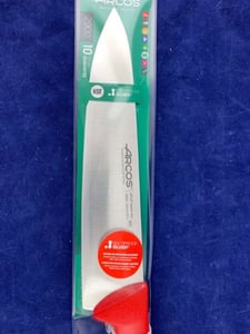Нож поварской Arcos 292222 серия 2900 красный 250 мм, фото №1, интернет-магазин пищевого оборудования Систем4