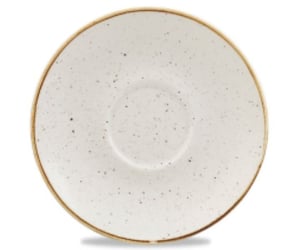 Блюдце Churchill Stonecast White Speckle SWHSCSS1, фото №1, интернет-магазин пищевого оборудования Систем4