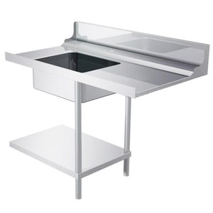 Загрузочный стол GGM ZNS127BL для посудомоек, фото №1, интернет-магазин пищевого оборудования Систем4