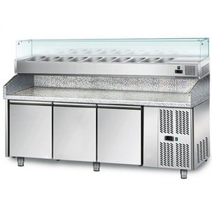 Холодильний стіл для піци GGM POS208N#AGG203N, фото №1, інтернет-магазин харчового обладнання Систем4