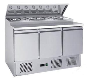 Холодильний стіл Hurakan HKN-GXSD3GN-SC