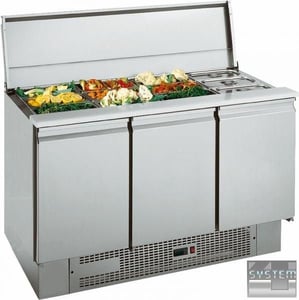 Холодильный стол для салатов Desmon TSS3S, фото №1, интернет-магазин пищевого оборудования Систем4
