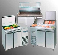 Холодильные и морозильные столы