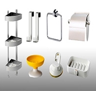Аксессуары для ванных и туалетных комнат - фото №1 магазин пищевого оборудования Систем4