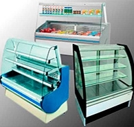 Холодильні та морозильні вітрини
