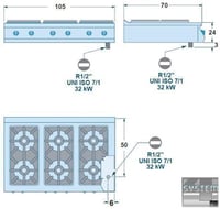 Плита Angelo Po 2G0FA0, фото №8, интернет-магазин пищевого оборудования Систем4