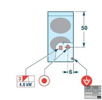 Плита Angelo Po 0G0PE1, фото №5, интернет-магазин пищевого оборудования Систем4