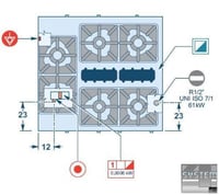 Плита Angelo Po 12WFA6G, фото №10, интернет-магазин пищевого оборудования Систем4