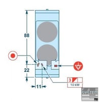 Плита Angelo Po 04WVT1IV, фото №9, інтернет-магазин харчового обладнання Систем4