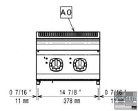 Індукційна плита Electrolux E7INED200P, фото №2, інтернет-магазин харчового обладнання Систем4