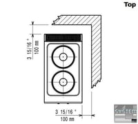 Електрична плита Electrolux E7ECED2R00, фото №3, інтернет-магазин харчового обладнання Систем4