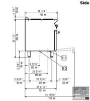 Электрическая плита Electrolux E7ECEH4RE0, фото №4, интернет-магазин пищевого оборудования Систем4