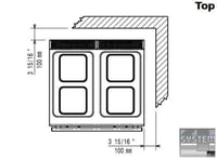 Електрична плита Electrolux E7ECEH4QE0, фото №3, інтернет-магазин харчового обладнання Систем4