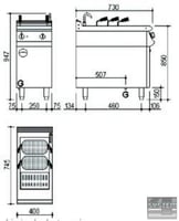 Макароноварка INOKSAN 7MG 120, фото №2, інтернет-магазин харчового обладнання Систем4