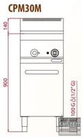 Макароноварка FIMAR CPM/30M, фото №2, інтернет-магазин харчового обладнання Систем4