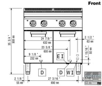 Макароноварка Electrolux E9PCEH2MF0, фото №2, интернет-магазин пищевого оборудования Систем4