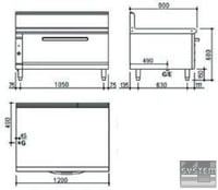 Духовой шкаф INOKSAN 9 GF 302G, фото №2, интернет-магазин пищевого оборудования Систем4