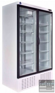 Холодильный шкаф МХМ Эльтон 1,12 (стеклян.двери,испар.), фото №1, интернет-магазин пищевого оборудования Систем4