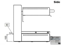 Гриль-саламандер Electrolux SEUR65, фото №4, интернет-магазин пищевого оборудования Систем4