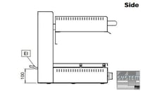 Гриль-саламандер Electrolux SEUR80, фото №4, интернет-магазин пищевого оборудования Систем4