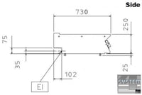 Поверхня для смаження Electrolux E7FTEDSSI0, фото №4, інтернет-магазин харчового обладнання Систем4