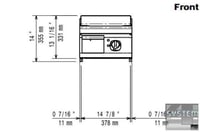 Поверхня для смаження Electrolux E7FTEDCSI0, фото №2, інтернет-магазин харчового обладнання Систем4