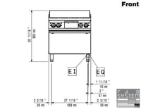 Поверхня для смаження Electrolux E9FTEHSPE0, фото №2, інтернет-магазин харчового обладнання Систем4