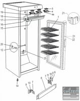 Холодильный шкаф Bartscher 320 LN 700.321, фото №3, интернет-магазин пищевого оборудования Систем4