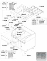 Гриль с вулканической лавой с нейтральным элементом Bartscher 285.6301, фото №3, інтернет-магазин харчового обладнання Систем4