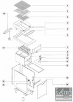 Гриль с вулканической лавой Bartscher 200.6571, фото №2, интернет-магазин пищевого оборудования Систем4