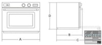 Микроволновая печь Panasonic NE 2140, фото №2, интернет-магазин пищевого оборудования Систем4