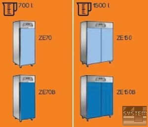 Холодильный шкаф  Angelo Po ZE150, фото №6, интернет-магазин пищевого оборудования Систем4