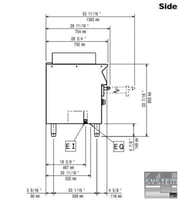 Вапо гриль Electrolux E7GREHGCF0, фото №4, интернет-магазин пищевого оборудования Систем4