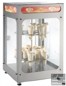 Тепловая витрина для конусной пиццы Ser Gas C32, фото №1, интернет-магазин пищевого оборудования Систем4