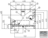 Пароконвектомат Unox XBC 404, фото №8, интернет-магазин пищевого оборудования Систем4