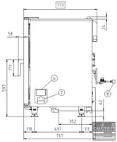 Пароконвектомат Unox XVC 705E, фото №8, интернет-магазин пищевого оборудования Систем4