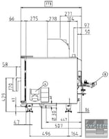 Пароконвектомат Unox XVC 315EG, фото №8, интернет-магазин пищевого оборудования Систем4