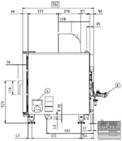 Пароконвектомат Unox XВC 615EG, фото №7, інтернет-магазин харчового обладнання Систем4