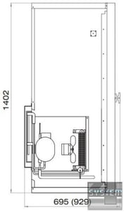 Холодильна шафа Polair CV110-G, фото №4, інтернет-магазин харчового обладнання Систем4