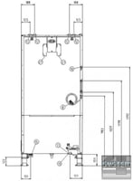 Пароконвектомат Unox XVC 4005EPL, фото №9, интернет-магазин пищевого оборудования Систем4