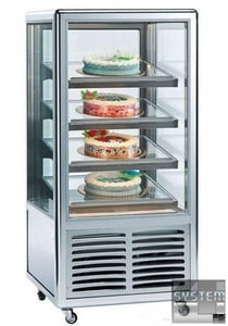 Холодильный шкаф для мороженого и кондитерских изделий Tecfrigo KUBO EXPO 600, фото №1, интернет-магазин пищевого оборудования Систем4