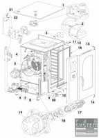 Пароконвектомат Bartscher М 10110 Touch 116.510, фото №2, інтернет-магазин харчового обладнання Систем4