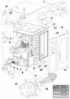 Пароконвектомат Bartscher М 10110 Touch+ 116.7101, фото №2, інтернет-магазин харчового обладнання Систем4