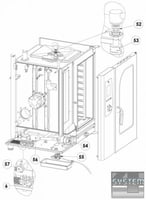 Пароконвектомат Bartscher М 10110 Touch+ 116.7101, фото №6, інтернет-магазин харчового обладнання Систем4