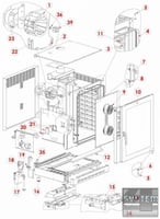 Пароконвектомат Bartscher М 10110 10 х GN 1/1 116.6301, фото №2, интернет-магазин пищевого оборудования Систем4