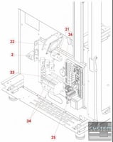 Пароконвектомат Bartscher Е5110 5 х GN 1/1 116.525, фото №4, интернет-магазин пищевого оборудования Систем4