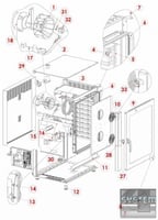 Пароконвектомат Bartscher Е10110 10 х GN 1/1 116.530, фото №2, интернет-магазин пищевого оборудования Систем4