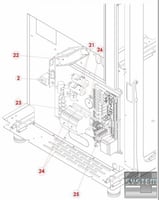 Пароконвектомат Bartscher Е10110 10 х GN 1/1 116.530, фото №4, интернет-магазин пищевого оборудования Систем4